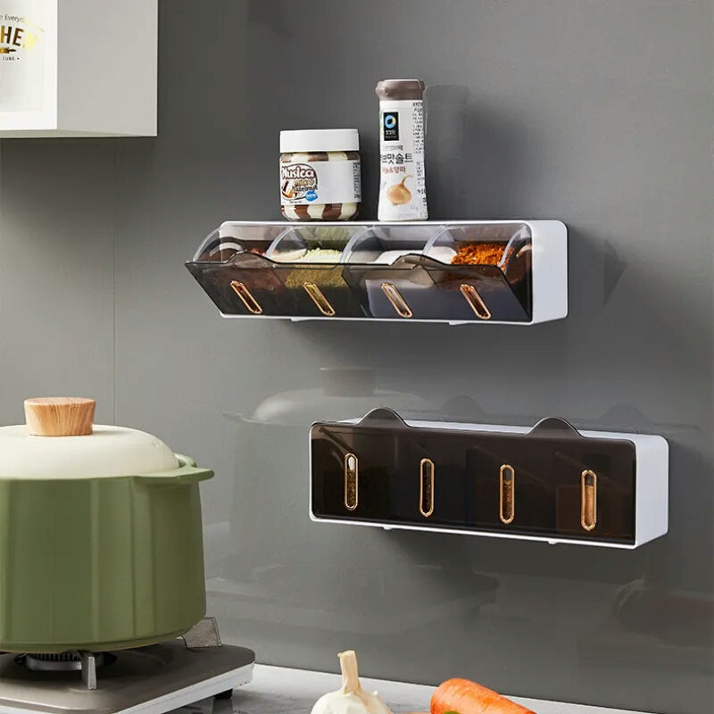 New Wall Mounted Spice Storage Rack – Luxury Goods