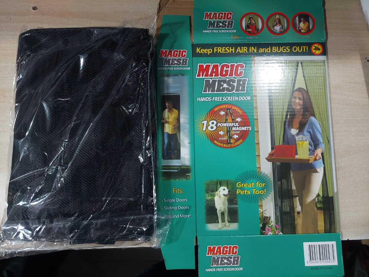 MAGIC MESH MAGNETIC SCREEN DOOR