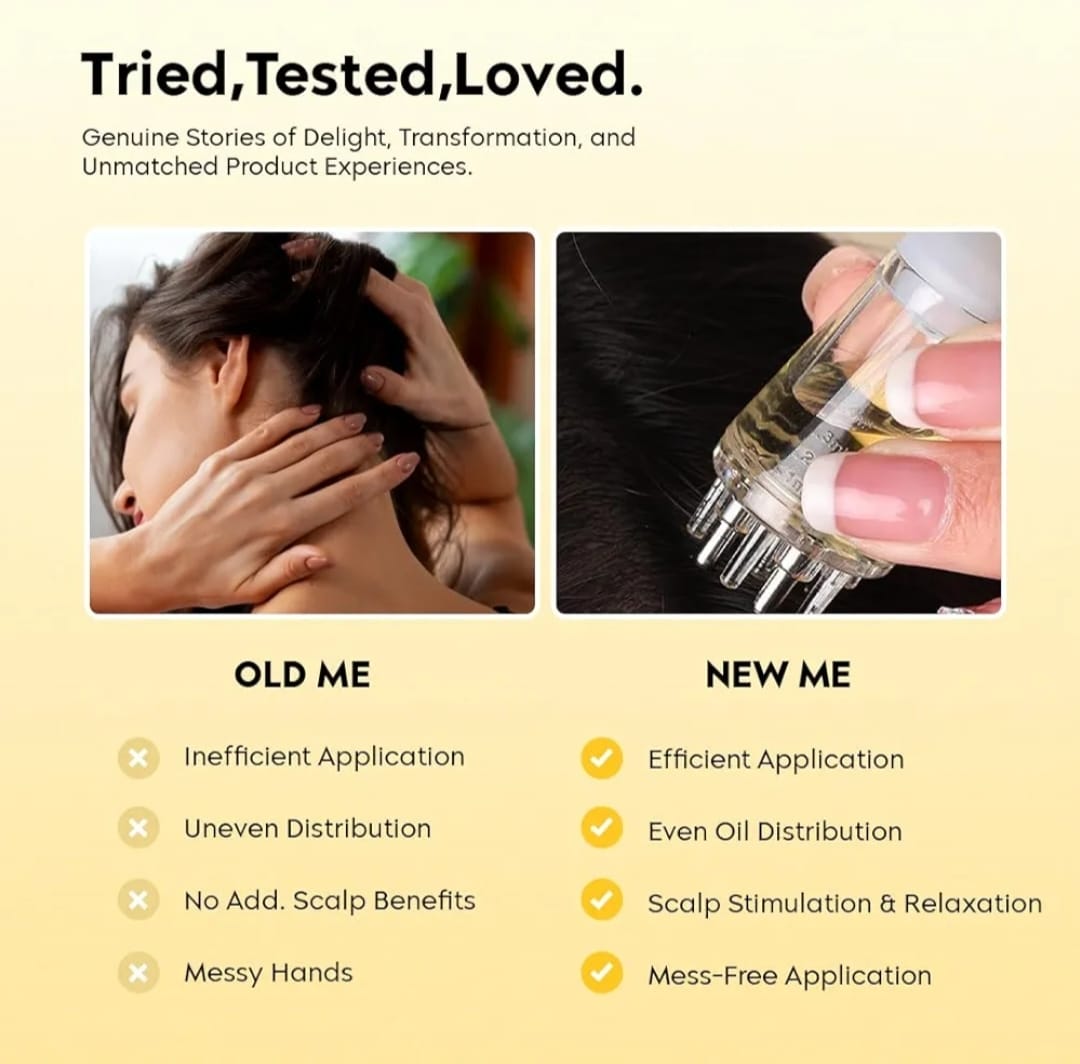 6ml Scalp Hair Oil Applicator