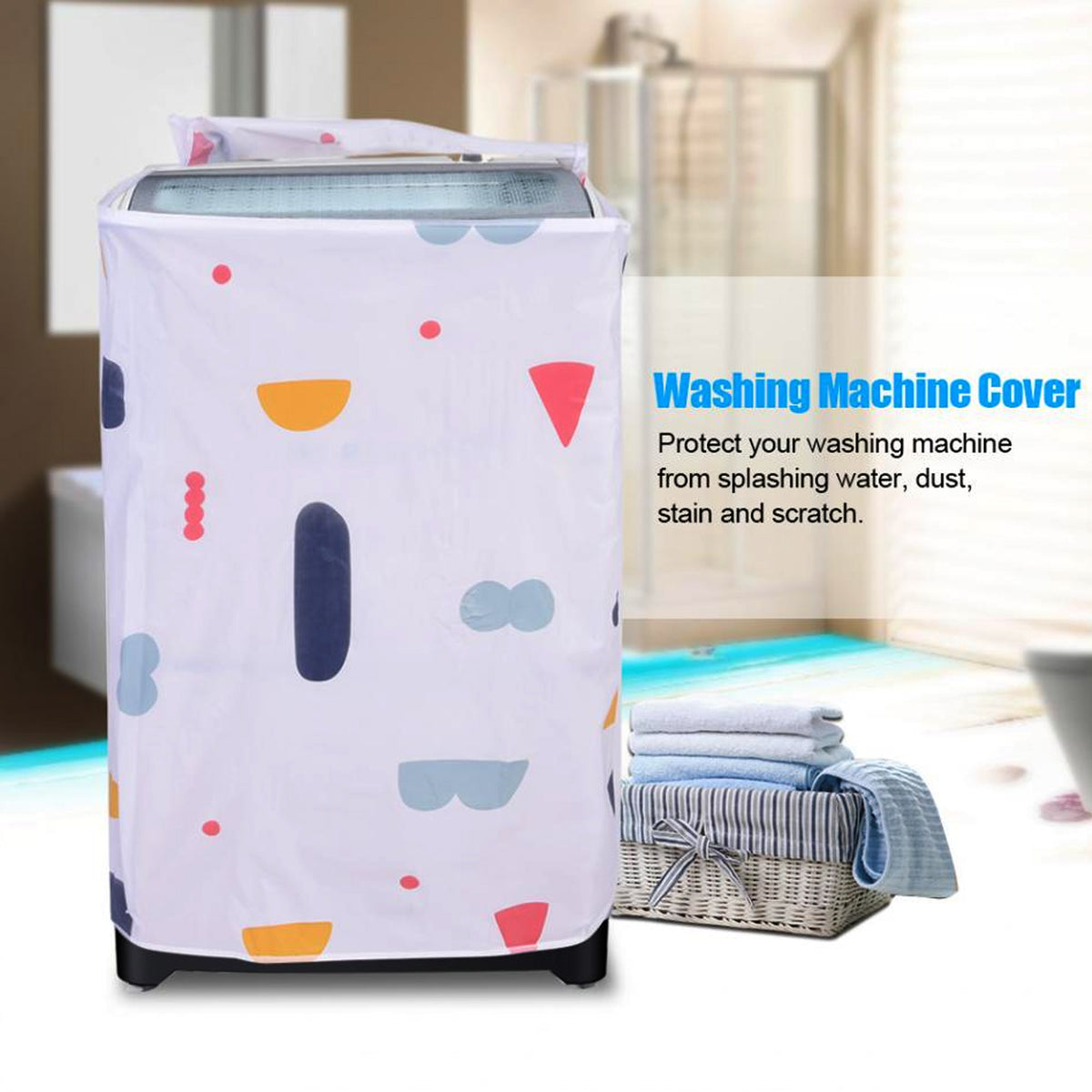 TOP LOAD WASHING MACHINE COVER WATERPROOF (IMPORTED)