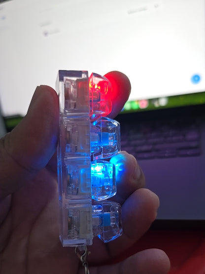 KEYBOARD FIDGET STRESS RELIEF KEYCHAIN