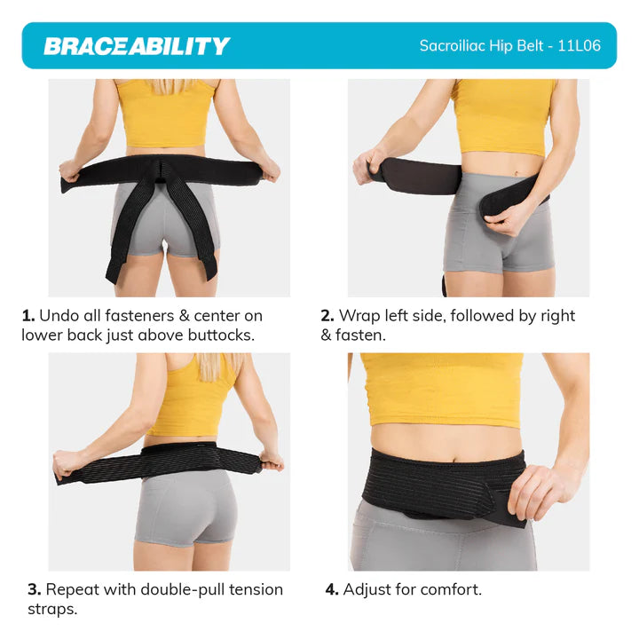 LUXURY GOODS ™ SACROILIAC BELT FOR WOMEN AND MEN - JOINT BELT USED FOR RELIEF