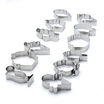 Cookie Cutters Shapes Baking 12Pcs Set
