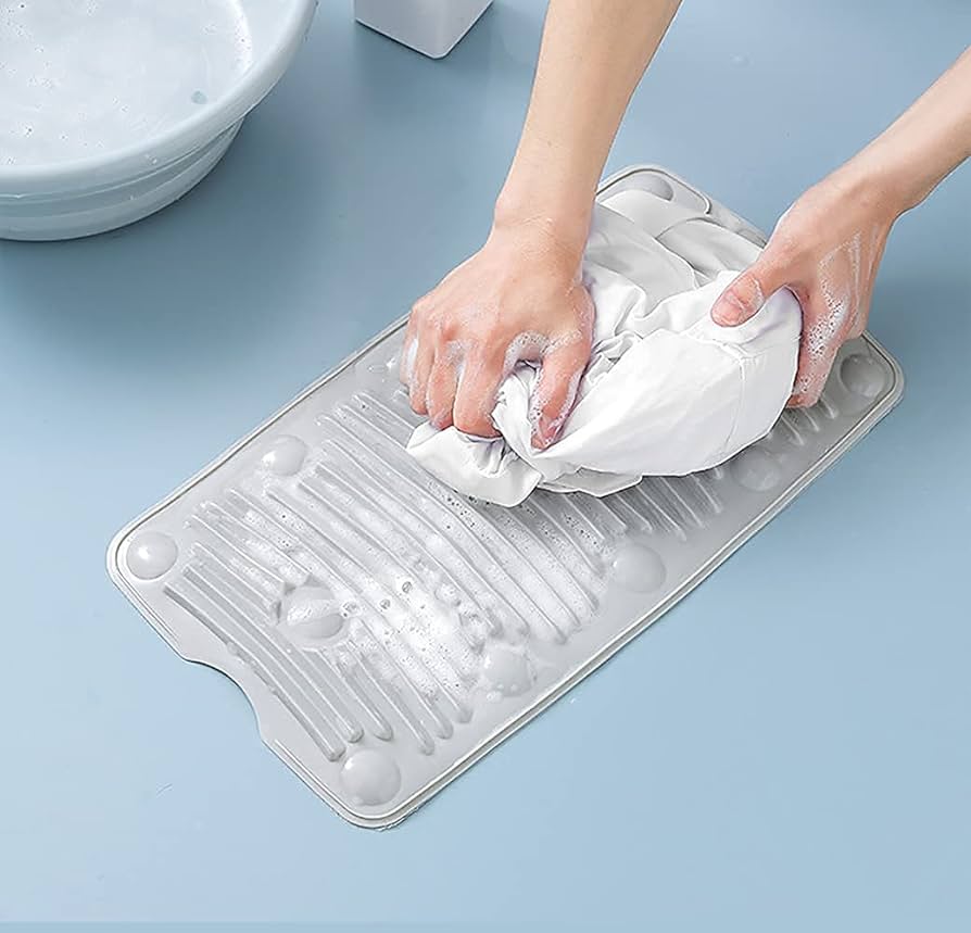 SILICONE CLOTH WASHING LAUNDRY PAD