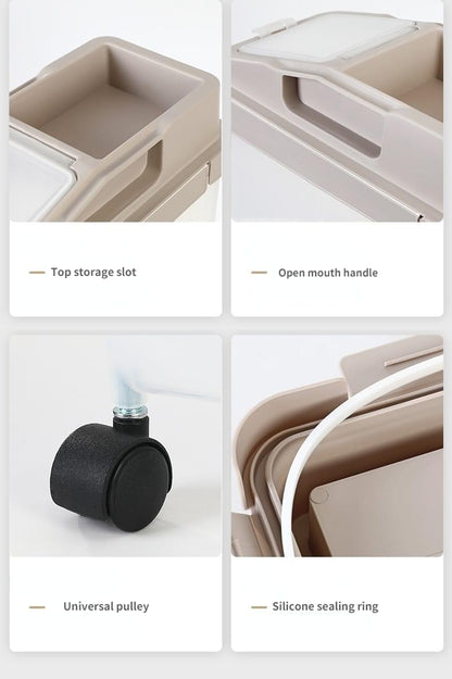 10Kg Rice Storage Container With Wheels