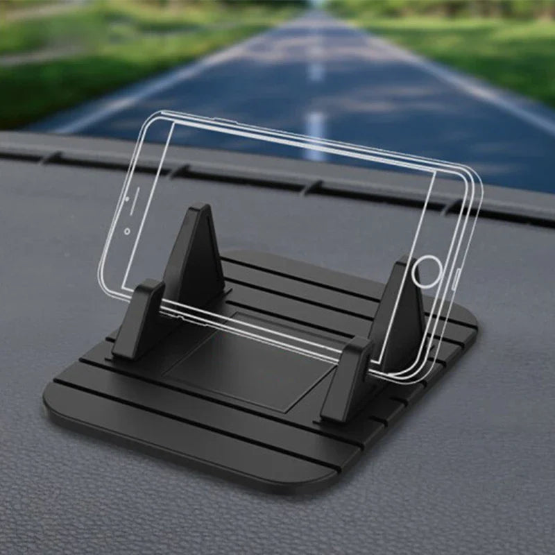 Car Decor Soft Silicone Phone Holder Anti Slip Mat Pad Automobiles Dashboard GPS Support Desktop Stand Bracket Auto Accessories