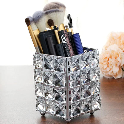 Crystal Makep Brush Holder