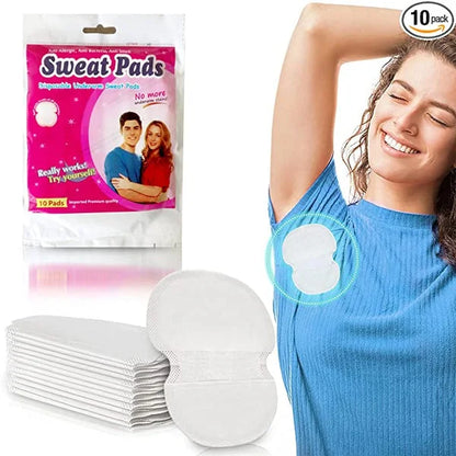 Sweat Pads Anti Allergic Anti Bacteria For UnderArms