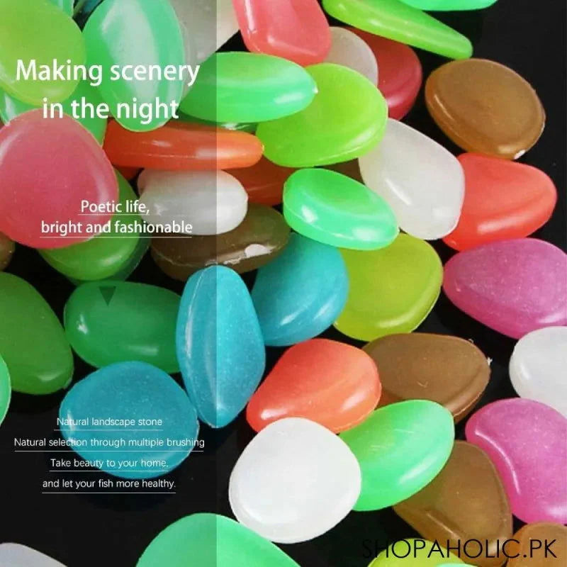 LUMINOUS NIGHT GLOWING STONES