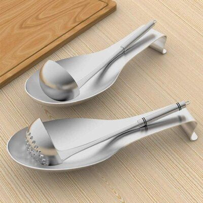 STAINLESS STEEL SPOON REST