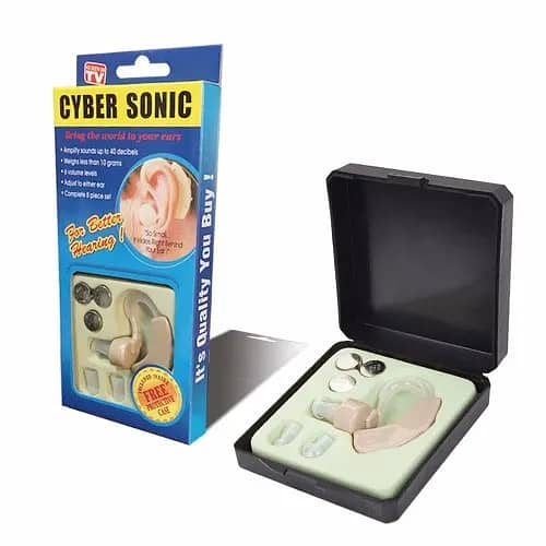 LUXURY GOODS™ EAR HEARING AID DEVICE + FREE PROTECTIVE CASE