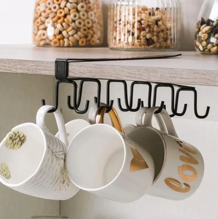 DOUBLE HANGING CUP MUG HOLDER