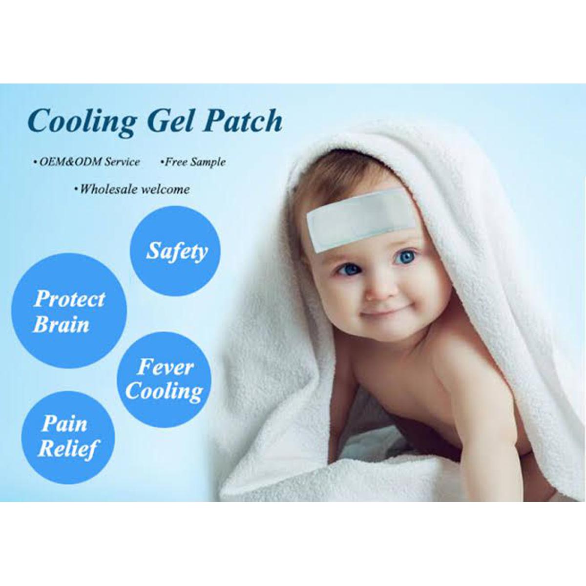 COOLING GEL PATCH FOR FEVER AND BURNING