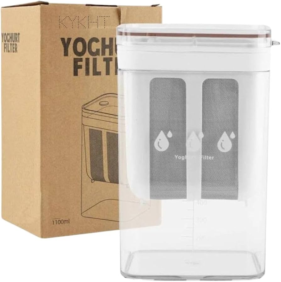 Greek Yogurt Maker & Filter With Airtight Lock