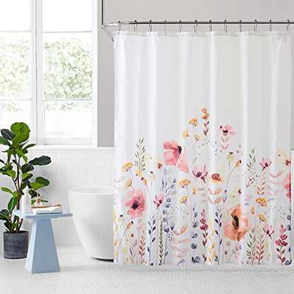 POLYSTER WATERPROOF SHOWER CURTAIN (71 X 71 INCH)