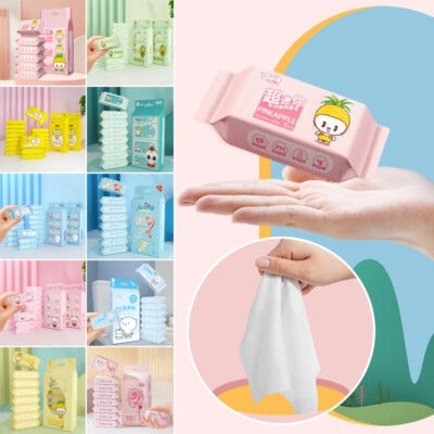 CLEANING MINI PACKED WIPES (64PCS IN ONE PACKET)