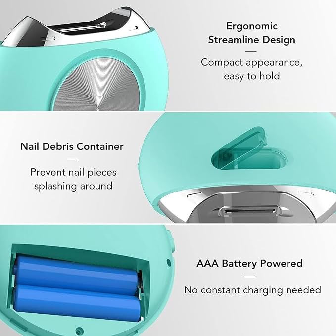 Portable Electric Sensor Manisure | Pedicure Nail Clipper