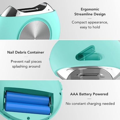 Portable Electric Sensor Manisure | Pedicure Nail Clipper