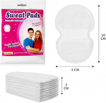 Sweat Pads Anti Allergic Anti Bacteria For UnderArms