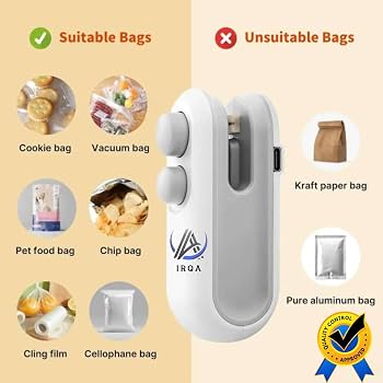 Mini Heat Seal Machine 2 in 1 – USB Rechargeable