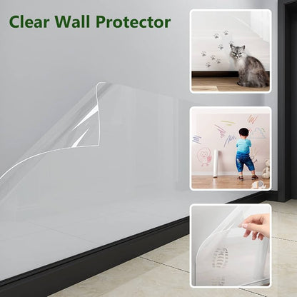 TRANSPARENT WALL SHEET WATERPROOF/OILPROOF (2 METER)