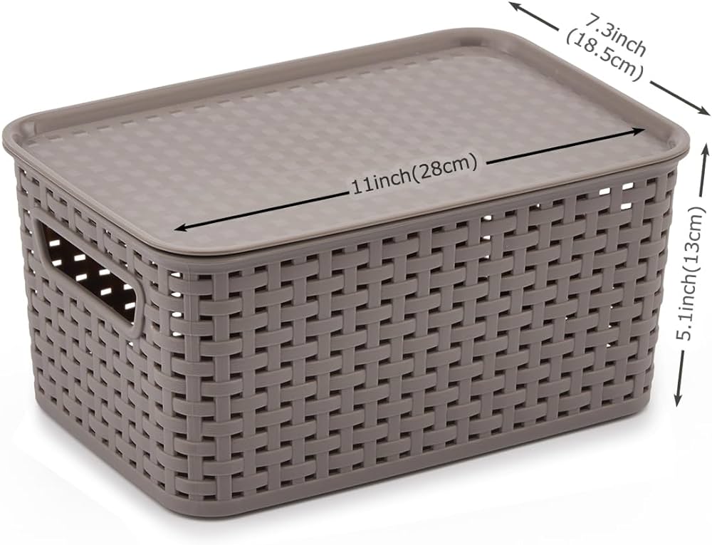 DELUXE BASKET WITH LID
