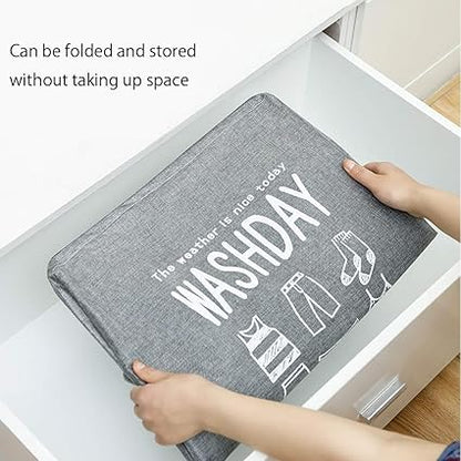 Foldable Dirty Clothes Laundry Basket Storage Bin Bucket