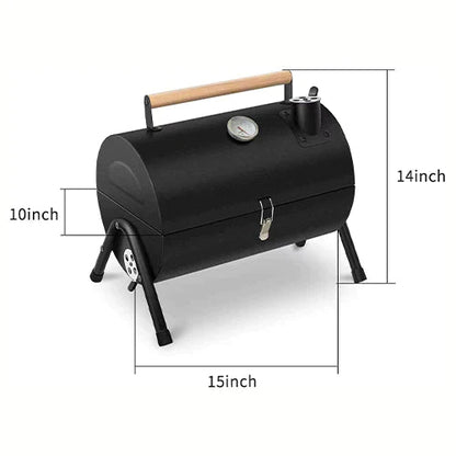 HEAVY DUTY CHARCOAL BARBECUE GRILL