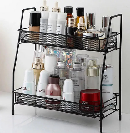2 LAYER MULTIPURPOSE PORTABLE IRON ORGANIZER SHELF