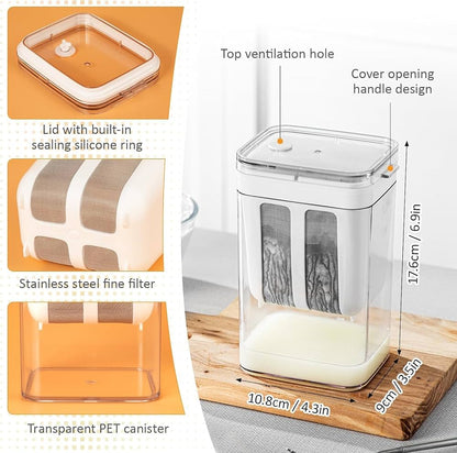 Greek Yogurt Maker & Filter With Airtight Lock