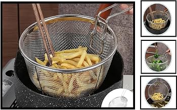 Deep Fry Strainer | Stainless Steel | Large