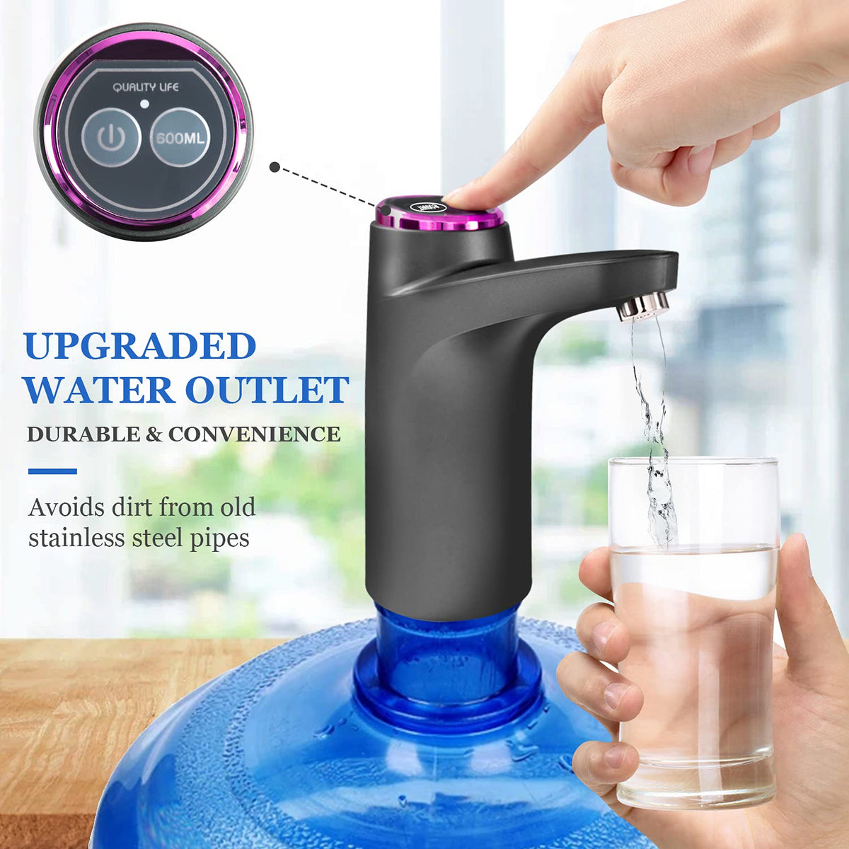 TAB USB WATER PUMP DISPENER (IMPORTED)