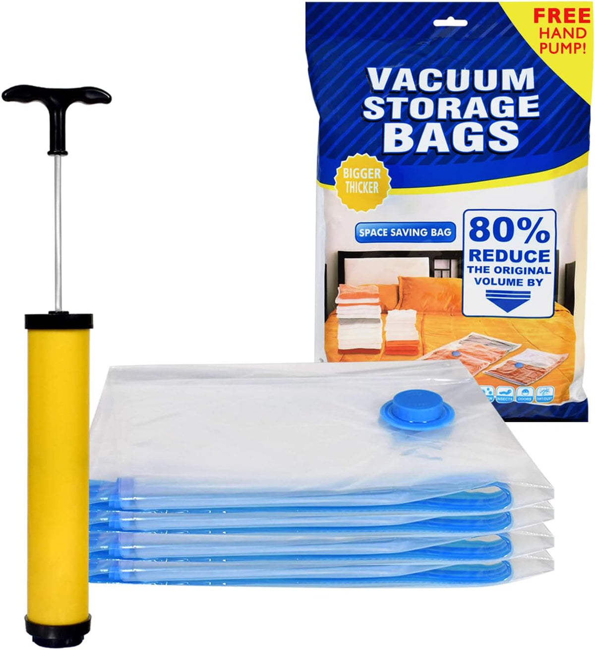 MULTIPURPOSE TRAVEL VACUUM BAG SET (6PCS)