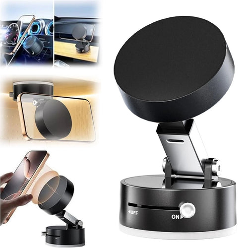 360° MAGNETIC PHONE HOLDER WITH AUTO TRACKING ROTATION