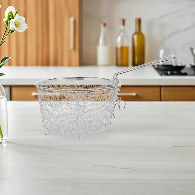 Deep Fry Strainer | Stainless Steel | Large