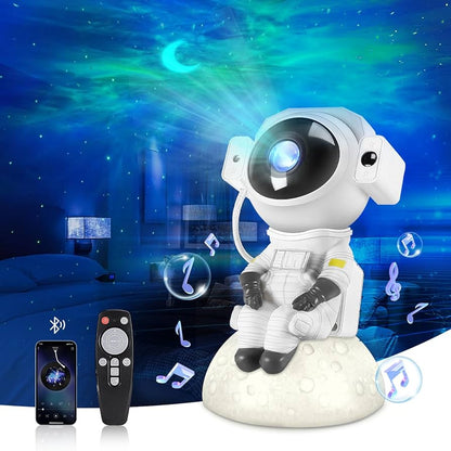 Astronaut Nebula Projector Galaxy Lights With Remote & Speaker