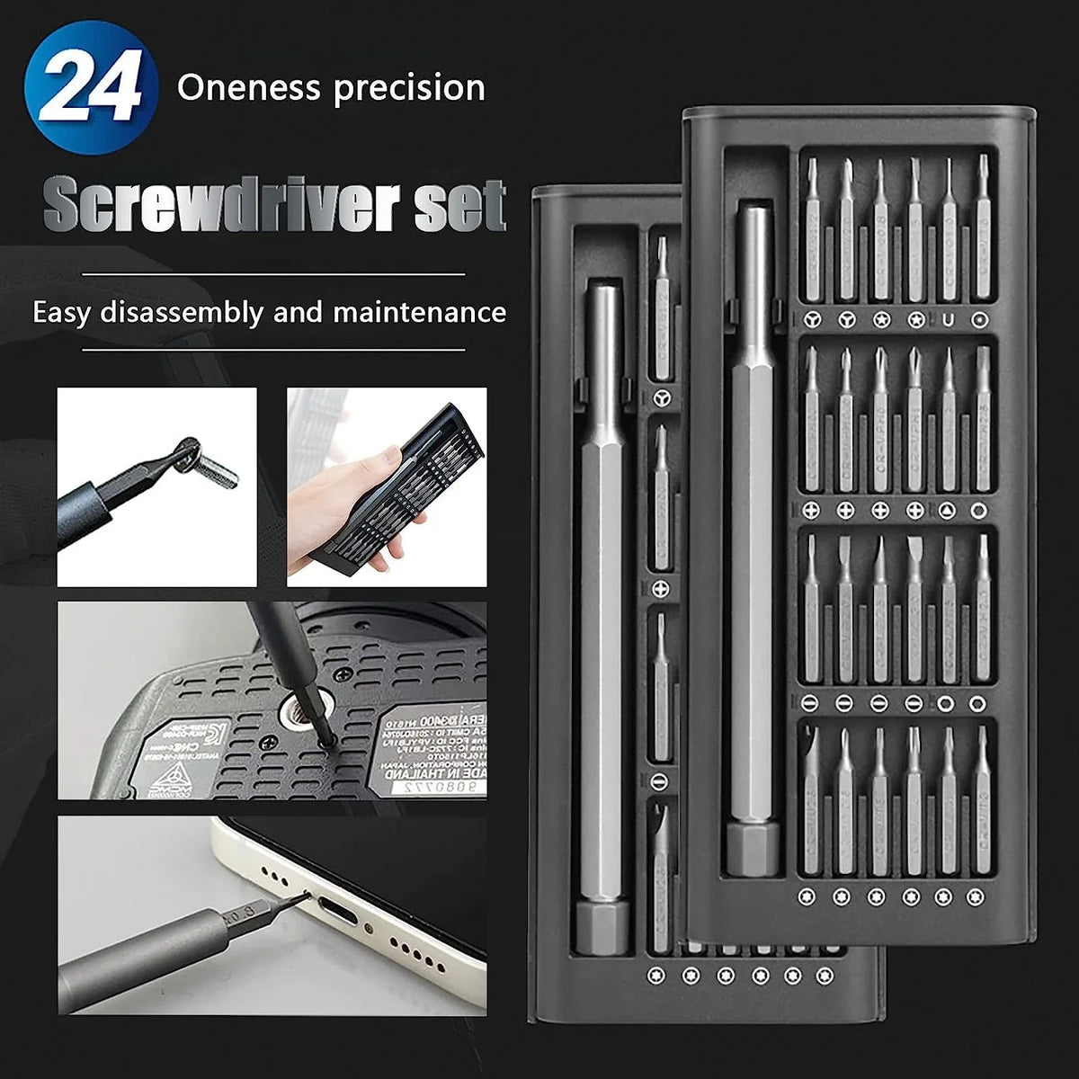 24-in-1 Magnetic Screwdriver Set