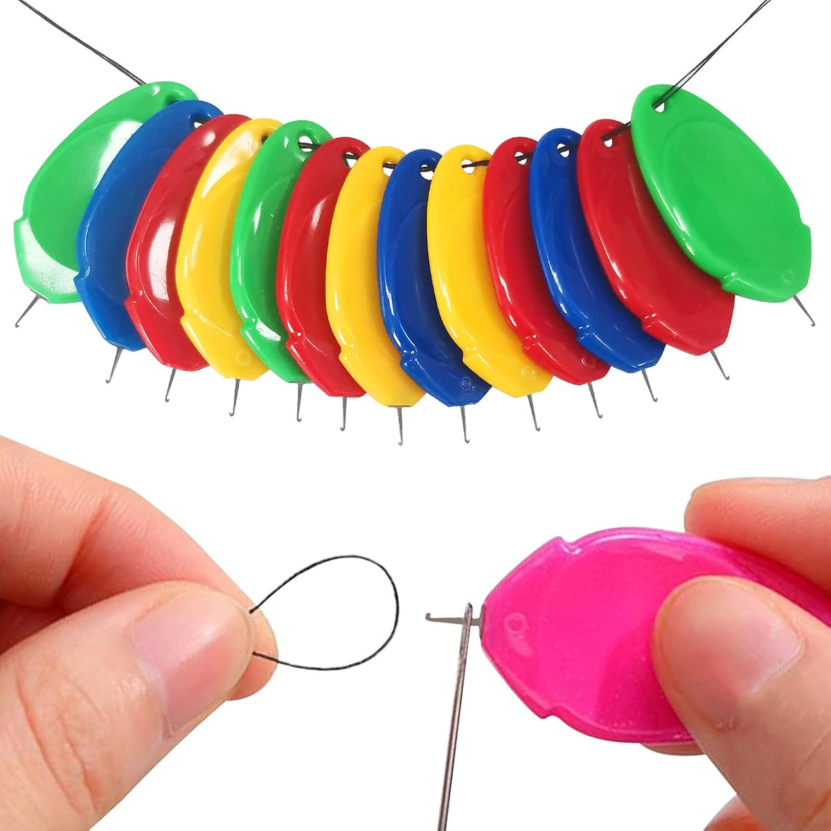 COLOURFUL NEEDLE THREADER | HAND SEWING TOOL