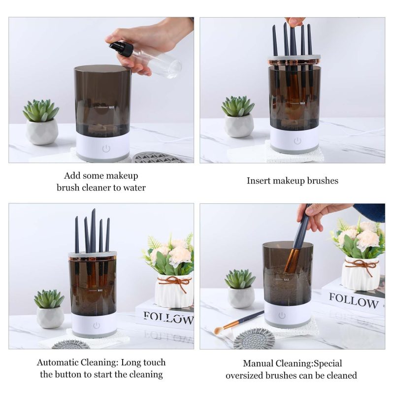 Electric Makeup Brush Cleaner Machine