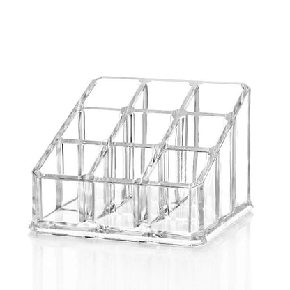 Acrylic 9 Grid Lipstick Organizer