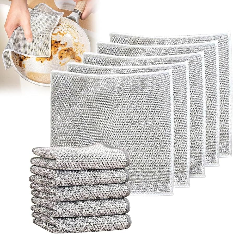 STEEL WIRE DISH WASHING CLOTH