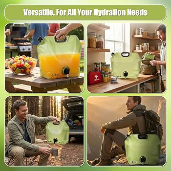 8L Collapsible Water Storage Bag