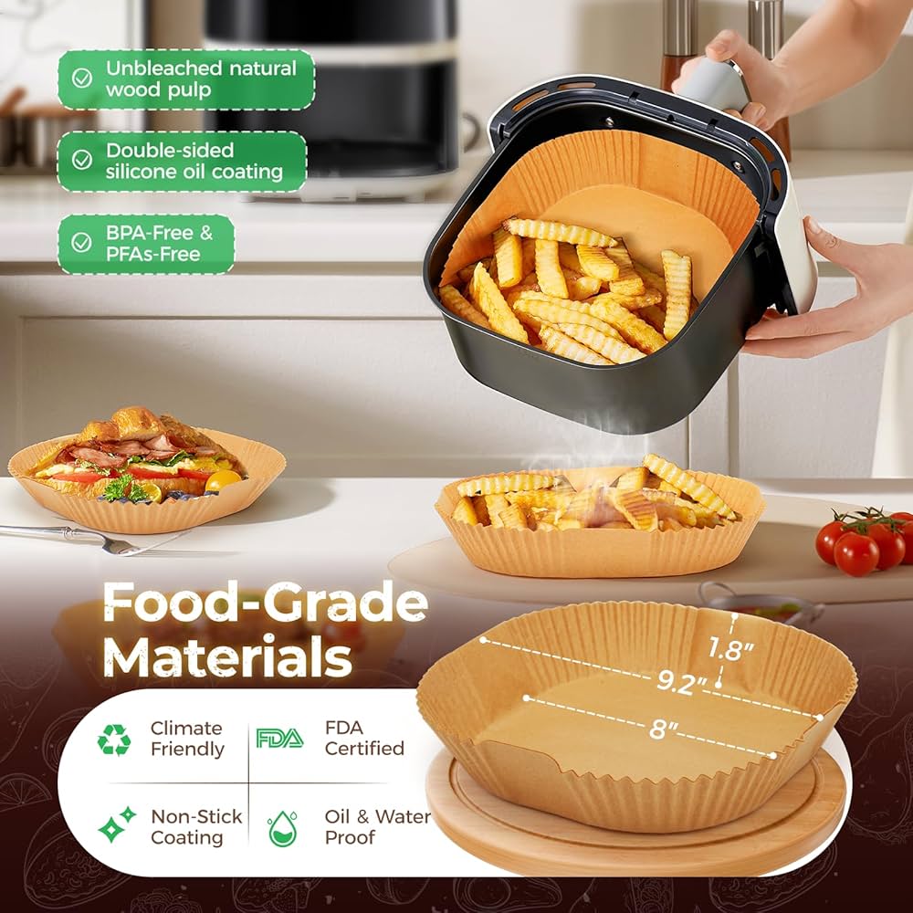 AIR FRYER PAPER PLATES