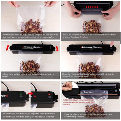 VACUUM SEALER AUTOMATIC VACUUM AIR SEALING MACHINE