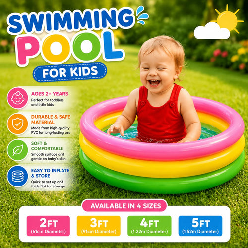 ROUND KIDS SWIMMING POOL (IMPORTED)