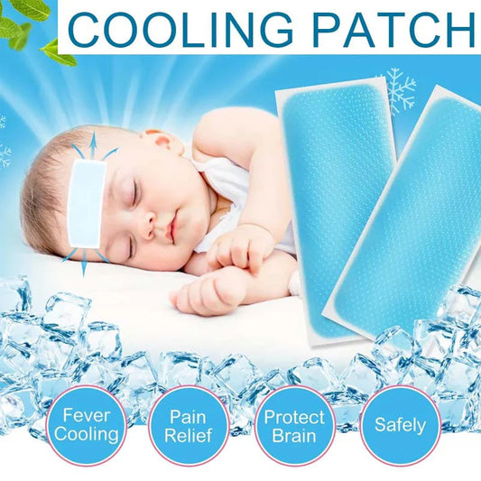 COOLING GEL PATCH FOR FEVER AND BURNING