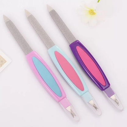 2-in-1 Nail Filer and Cuticle Remover