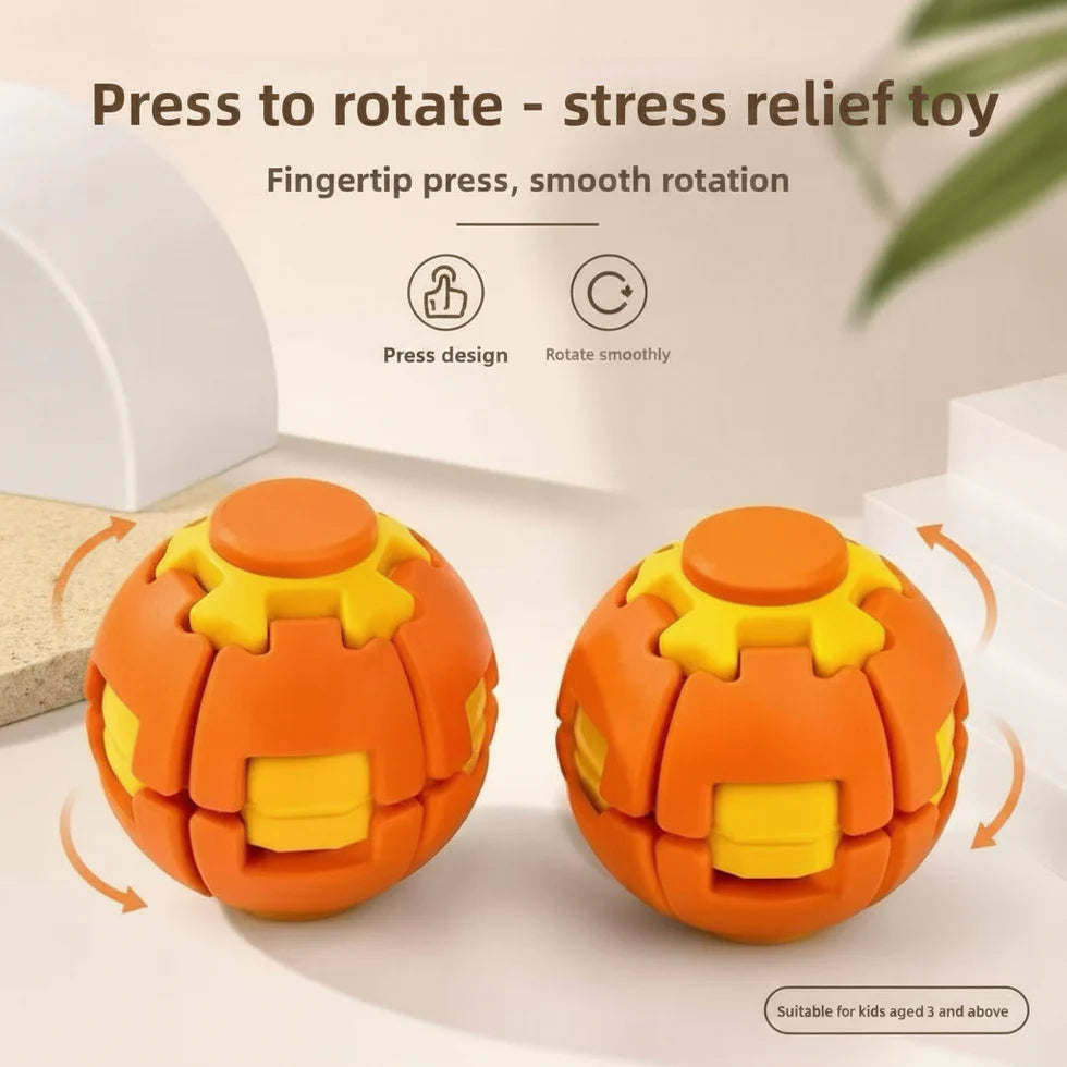SPINNING FIDGET BALL (STRESS RELIEF TOY)