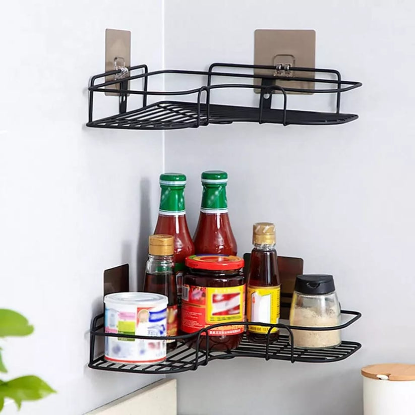 SELF-ADHESIVE WALL CORNER RACK