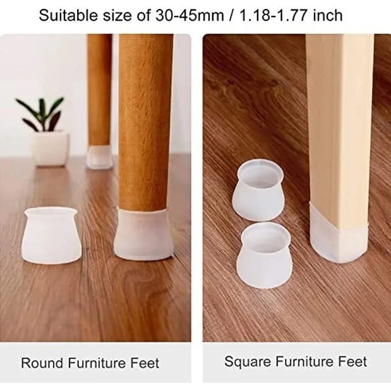 Silicone Chair Leg Protectors